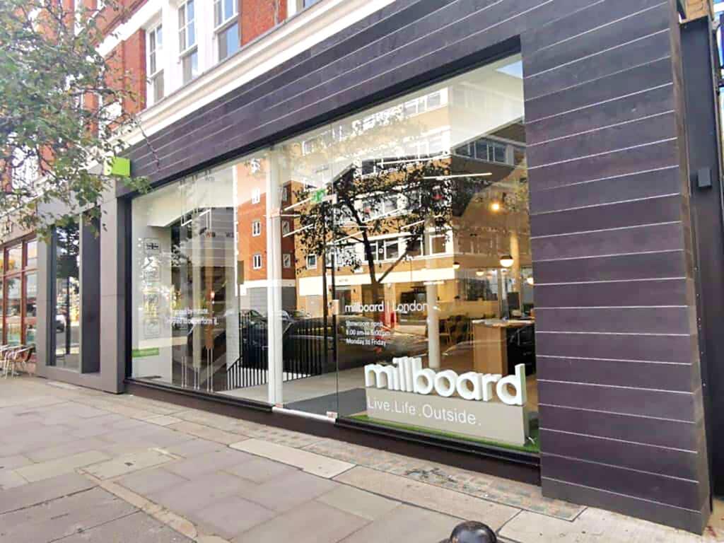 Shopfront retail landing